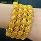 ANIID Luxury African 24k Gold Plated Bangles For Indian Women Wedding Bridal Ethiopian Brazilian Bracelets Dubai Jewellery Gifts