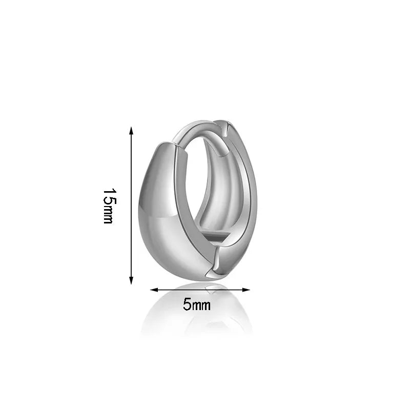 Three earrings, elegant, sexy and cute, made of copper for a lady, paired with a simple, everyday, party, wedding, gold and silv