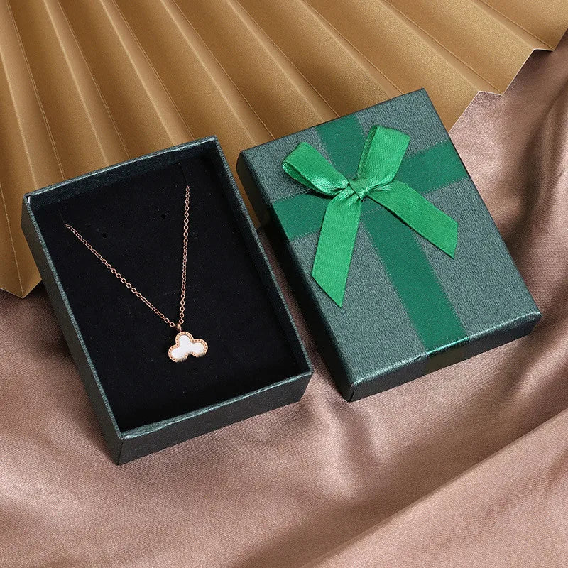 Jewelery Gift Box For Earrings Necklace Rings