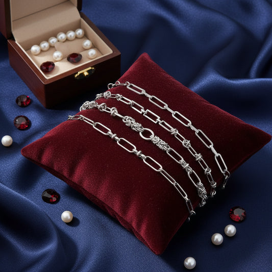 Lobster 304 Stainless Steel Punk Bracelets