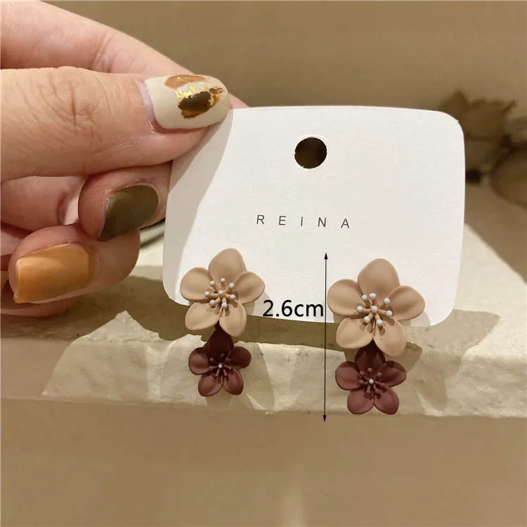 New Brown Color Women Hanging Earrings Beer Bottle Pendants Drop Earrings Square Earrings Fashion Jewelry pendientes mujer