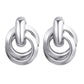 925 Silver Needle Korean Fashion Leaf Flower Earrings For Women Metal Earings Jewelry 2025 Trending Women's Gold Color Earrings