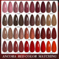 LILYCUTE Ancora Red Autumn Winter Gel Nail Polish Semi Permanent Soak Off UV LED Gel Varnish Manicure Nail Supplies