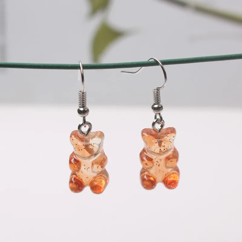 New Brown Color Women Hanging Earrings Beer Bottle Pendants Drop Earrings Square Earrings Fashion Jewelry pendientes mujer