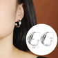 925 Silver Needle Korean Fashion Leaf Flower Earrings For Women Metal Earings Jewelry 2025 Trending Women's Gold Color Earrings