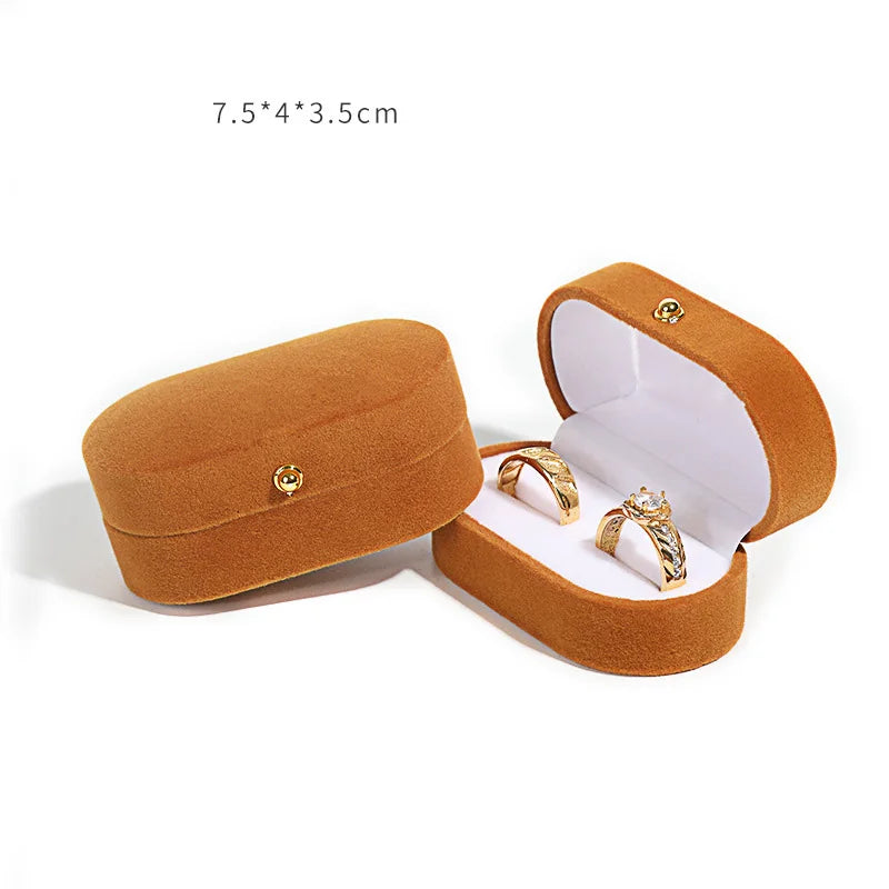Double Slot Ring Box High End