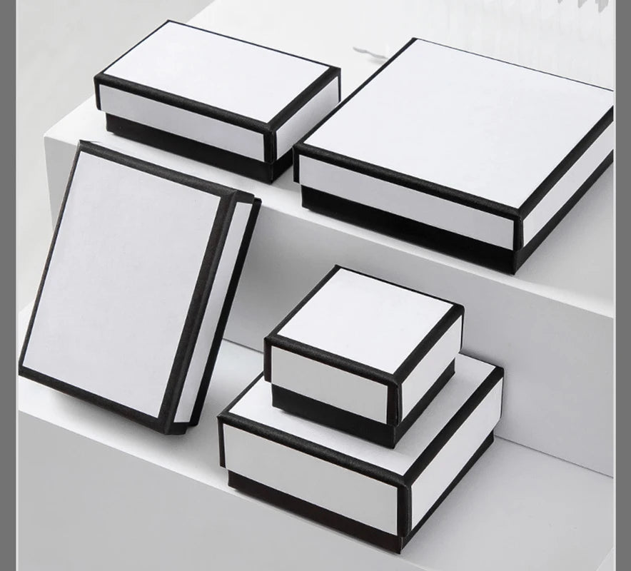 Simple Jewelry Gift Box whitebox