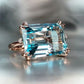 Gorgeous Sparkling Crystal Zircon Design Ring for Women, Exquisite and High-end Accessories  Women's Temperament Jewelry