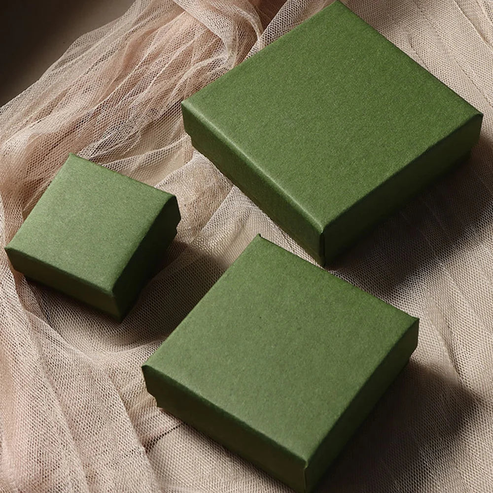 Exquisite Green Jewelery Packaging Box plus Handbag